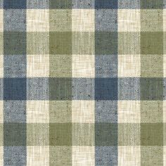 a blue and green checkered fabric