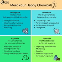 Happy Chemicals, Trust In Relationships, Happy Hormones, Social Behavior, Self Care Activities, Creative Entrepreneurs