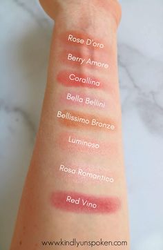 Milani Blush Swatches, Milani Baked Blush Swatches, Natural Glowy Bridal Makeup, Apricot Makeup, Glowy Bridal Makeup, Best Drugstore Blush, Drugstore Blush