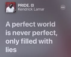 an ad for pride by kendirick lamar on the side of a wall