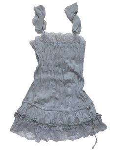 Grey Coquette, Internet Romance, Ethereal Fairy, Coquette Dress, Mia Colucci, Fairy Top, Miss Sixty, Looks Vintage