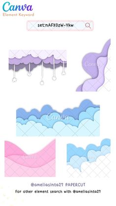 Canva Canva Background Ideas, Canva Elements Background, Canva Background Elements, Canva Background Keyword, Elemen Canva Keyword, Canva Backgrounds, Font Canva Lettering, Skincare Template, Papercut Illustration