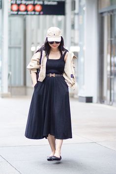 A Classic Baseball Cap Bag Dress