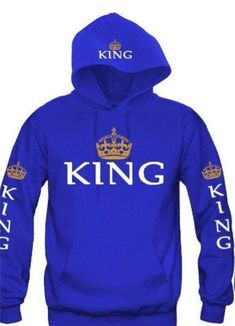 Matching Hoodies, Printed Hoodies, Crown Print, Trendy Hoodies, Couples Sweatshirts, Matching Sweatshirts, Men Sweatshirt, Couples Hoodies, Sport Style