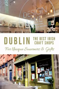 dublin the best irish craft shops for unique souvenirs and gifts