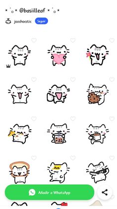 the hello kitty stickers are all different colors