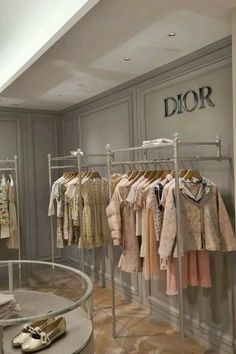 High Fashion Brands Aesthetic, Designer Clothing Store, Harrods Aesthetic, Paris Brands, Designer Fashion Aesthetic, Dior Vibes, Luxury Clothing Store, Fashion Showroom, Dior Aesthetic