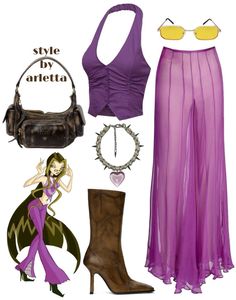 Darcy Winx Club, Winx Cosplay, 1920's Fashion, 1970's Fashion, 1910s Fashion, 1960's Fashion, 1980's Fashion, Bratz Inspired Outfits, Trendy Halloween Costumes