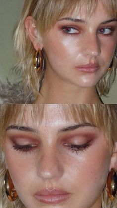 Pink Subtle Makeup, Earthy Makeup, Aesthetic Eyeshadow, Subtle Eye Makeup, Kiss Makeup, Makeup Pictures