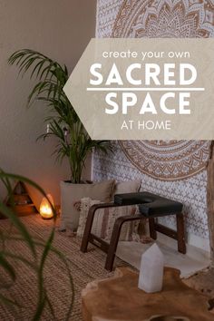 a living room with a wooden table and chairs