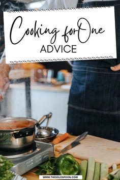 cooking for one advice on how to use it