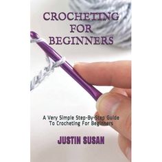 the book is about crocheting for beginners