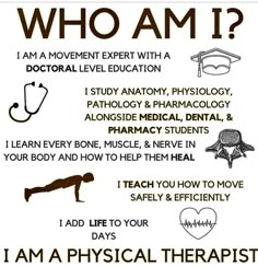 Physical Therapy Quotes, Physical Therapy Humor, Physiotherapy Student, I Am A Doctor, Physical Therapy School, Physical Therapy Student, Therapy Humor, Gymnastics Rings, Physical Therapy Assistant