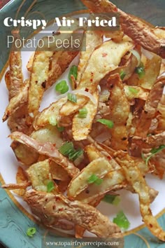 Crispy Air Fried Potato Peels Healthy Potato Fries, Air Fry Potatoes, Actifry Recipes, New Air Fryer Recipes, Fried Potato, Air Fryer Oven Recipes, Baked Potato Recipes, High In Fiber, Air Fry Recipes