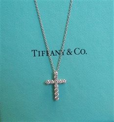 Tiffany Jewelry, Valentines Necklace, Tiffany And Co, Fancy Pants, Cross Pendant Necklace, Diamond Pendant Necklace