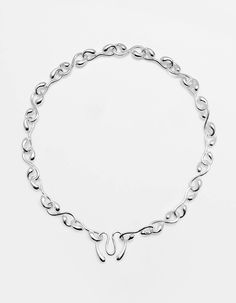 Sterling silver modular collar jewelry necklace– NOT JUST A LABEL 3d Necklace, Jewelry Photography Styling, Diy Jewelry Necklace, Monet Jewelry, Contemporary Luxury, Jewelry Photography, Shop Window, Collar Jewelry, Jewelry Inspo