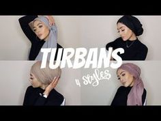 MY MOST WORN TURBAN STYLES | Hijab Tutorial | MishaArtistry - YouTube Styles Hijab, Turban Tutorial, Simple Fashion Outfits, Hijab Simple