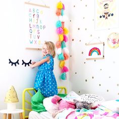 Rainbow alphabet chart | kids and toddler bedroom decor ideas | wall art digital prints for little ones | four cheeky monkeys Toddler Decor, Rainbow Alphabet, Rainbow Bedroom, Alphabet Chart, Kids Bedroom Designs, Rainbow Room, Kids Bedroom Design, Toddler Bedrooms, Kids Room Wall