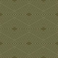 a green and white geometric pattern