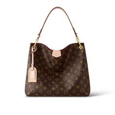 Graceful PM Monogram - WOMEN - Handbags | LOUIS VUITTON ® Louis Vuitton Graceful, Sac Louis Vuitton, Womens Designer Bags, Monogram Handbag, Luxury Purses, Lv Handbags, Vuitton Bag, Shoulder Tote Bag, Louis Vuitton Bags