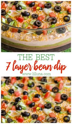 the best layer bean dip recipe ever