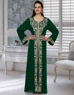 ❤Inshallah❤️ Kaftan With Silver Gold Embroidery Shop Now : https://bit.ly/3N8l8Qv Buy online @ $131.95 #arabicattire #traditionalarabicdressfemale #muslimclothingstorenearme #turkishkaftan #designerkaftandresses #dubaikaftan #formalkaftandress #kaftanmaxidresses #longkaftans #maxikaftans #muslimovergarments #arabicclothingnearme #arbanic #middleeasternwomenclothing #arabianattire #arabicclothingstore #arabicclothingfemale #kaftanstyledress #arabianclothingfemale #kaftansdresses Embroidered Hijab, Crystals Decor, Kaftan Style Dresses, Modest Evening Dress, Moroccan Kaftan, Utsav Fashion, Moroccan Caftan, Islamic Clothing, Gold Embroidery