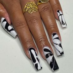 Nail Design Glitter, Simple Gel Nails, Long Acrylic Nails Coffin, Nails Only, Nail Jewelry, Foto Ideas Instagram, Fire Nails, Dream Nails, Funky Nails