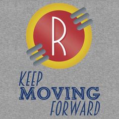 the logo for keep moving forward