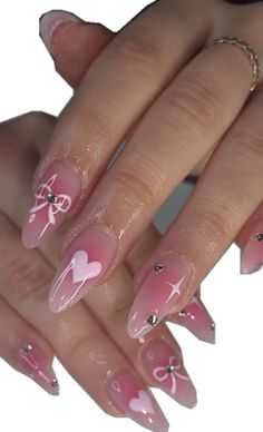 Stone Nails, White Nail, Trendy Nail Design, Amazing Photo, Pink Acrylic Nails