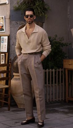 Outfits Men Streetwear, Smart Casual Men, Stylish Men Casual, Mens Casual Dress Outfits, Vintage Mens Fashion