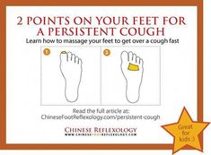 Reflexology Points, Best Cough Remedy, How To Stop Coughing, Essential Oils For Colds, Persistent Cough, Cold And Cough Remedies, Natural Cough Remedies