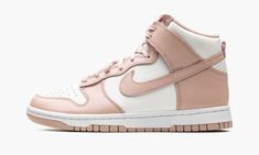 W Dunk High DD1869 003 Tan Nikes, Nike Dunks Mid, Pink Oxford Shoes, Nike Dunk High Women, Womens Basketball Shoes, Nike Models, Nike Dunk High, Dunk High, Sneakers Addict