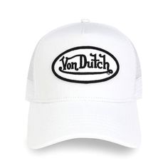 Nwt Von Dutch White Black Patch Trucker Hat Brand:Von Dutch Product:Mens White Trucker Pattern:Plain Composition:Cotton Care Instructions:Do Not Wash. Spot Clean With A Damp Cloth. Cap Style:Trucker Cap Peak Profile:Curved Peak Fastener Type:Snap Fastener Von Dutch Jeans, Jeans Png, Von Dutch Hat, Casual Attire For Women, Black Patch, Von Dutch, Stylish Hats, Black And White Design, Black & White