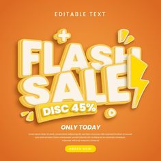 the flash sale is on now