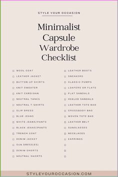 Capsule Wardrobe 2023 Year Round, Minimal Capsule Wardrobe Year Round, Korean Wardrobe Essentials, Capsule Wardrobe Guide, Basic Outfits Jeans, Korean Capsule Wardrobe, Year Round Capsule Wardrobe, Minimal Outfit Ideas, Minimalist Outfit Ideas