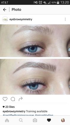 Microbladin                                                                                                                                                                                 More Eyebrow Goals Natural, Eyebrows Products, Eyebrow Goals, Makeup Names, Eyebrow Products, Tweezing Eyebrows