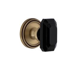 an image of a black door knob