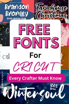 free font for cricut every crafter must know how to use it in this project