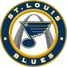 the st louis blues logo is shown