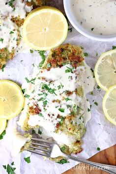 some lemons and other food on a table