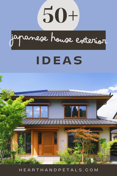 Modern suburban Japanese house exterior with well-maintained garden. Japanese House Design Modern, Modern Japanese House Floor Plan, Japanese Style House Exterior, Japanese Traditional House Floor Plans, Japanese Modern House Exterior, Modern Japanese Home Exterior, Traditional Japanese House Exterior, Modern Japanese House Exterior