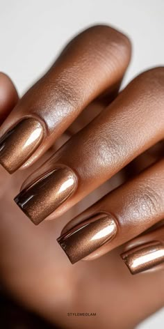 Popular Nail Colors, Fall Nail Ideas, Ootd Instagram, Subtle Nails, Popular Nails