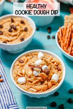 Healthy cookie dough made with chickpeas is a creamy, addictive wholesome snack or dessert that’s also gluten free and can be vegan. Add your favorite mix-ins and dig in!