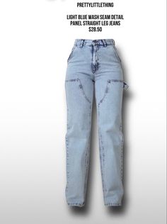 Affordable Trendy Blue Cargo Jeans, Cheap Light Wash Flare Jeans For Streetwear, Cheap Light Blue Streetwear Bottoms, Plt Jeans, Blue Non-stretch Y2k Jeans