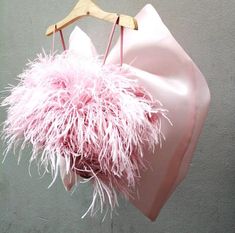 SGinstar TT flamingo big bow tops Bridal Separates Tops, Feather Crop Top, Feather Prom Dress, Feather Top, Glitter Mini Dress, Custom Top, Custom Tank Tops, Feather Tops, Bridal Tops