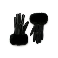 Add a touch of glamour to your winter look with Time and Tru PU Faux Fur Cuff Glove! Stay cozy and chic with these gloves featuring faux fur cuffs for a luxurious feel. Available in various colors to suit your style. Exclusively at Walmart! Size: One Size.  Color: Black.  Gender: female.  Age Group: adult. Stocking Ideas, Baddie Vibes, Fur Cuffs, Fur Gloves, Gloves For Women, Fur Accessories, Funky Outfits, Gloves Black, Winter Gloves