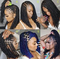 Boho bob Knotless braids Braids Bob Style, Bohemian Knotless Braids, Bohemian Knotless, Braids Bob, Styles For Black Women, Boho Knotless Braids, Braids With Shaved Sides, Bob Braids Hairstyles, Boho Knotless