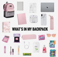 Schul Survival Kits, High School Supplies, School Emergency Kit, What's In My Backpack