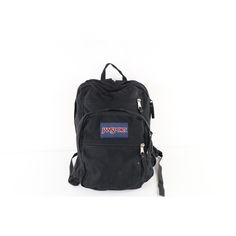 Vintage 90s Jansport Spell Out Distressed Backpack Book Bag Carry On Black Nylon Bag Blemishes throughout Measurements: W 14 in x H 20 in Nylon Black US Shipping is FREE, Canada is $15 and International is $24 Check out my other items in my store! BB9 Jansport Bag, Jansport Backpacks, Backpack Vintage, Jansport Backpack, Book Bag, Nylon Bag, Black Nylon, Backpack Purse, Black Nylons