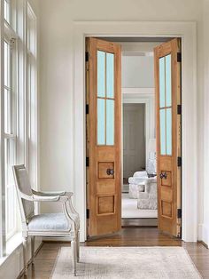 Handcrafted Antique French Door, Custom Built Interior Exterior Doors, Sliding, Hinged, Double, Single Rustic wooden Pocket, Pantry Doors by HomeDesignByTT on Etsy Narrow French Doors Interior, Laundry Closet Doors, Cottage Doors Interior, Mudroom Door, Pocket French Doors, Narrow French Doors, Antique French Door, Small French Doors, French Pocket Doors